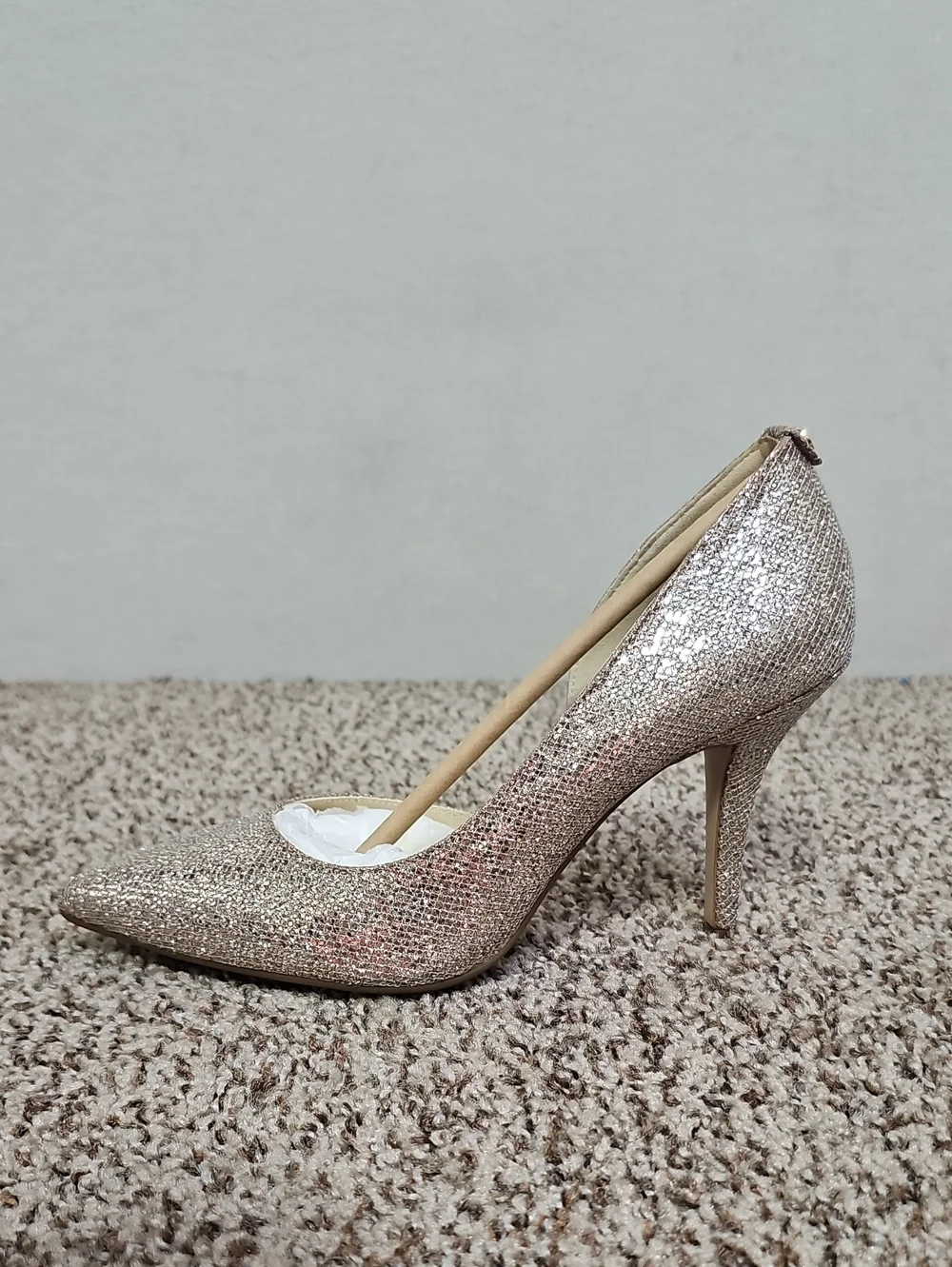 MICHAEL KORS GLITTER D'ORSAY PUMPS BFPM-08-170
